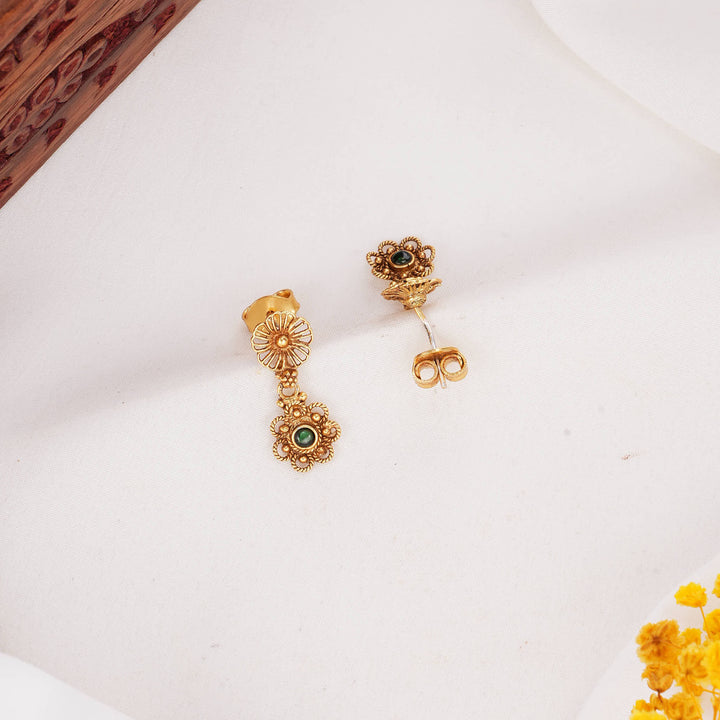 Flower-Inspired Stone Drops