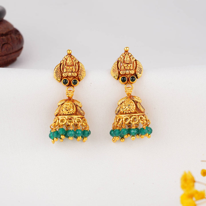 Ornate Divine Nagas Jhumkas