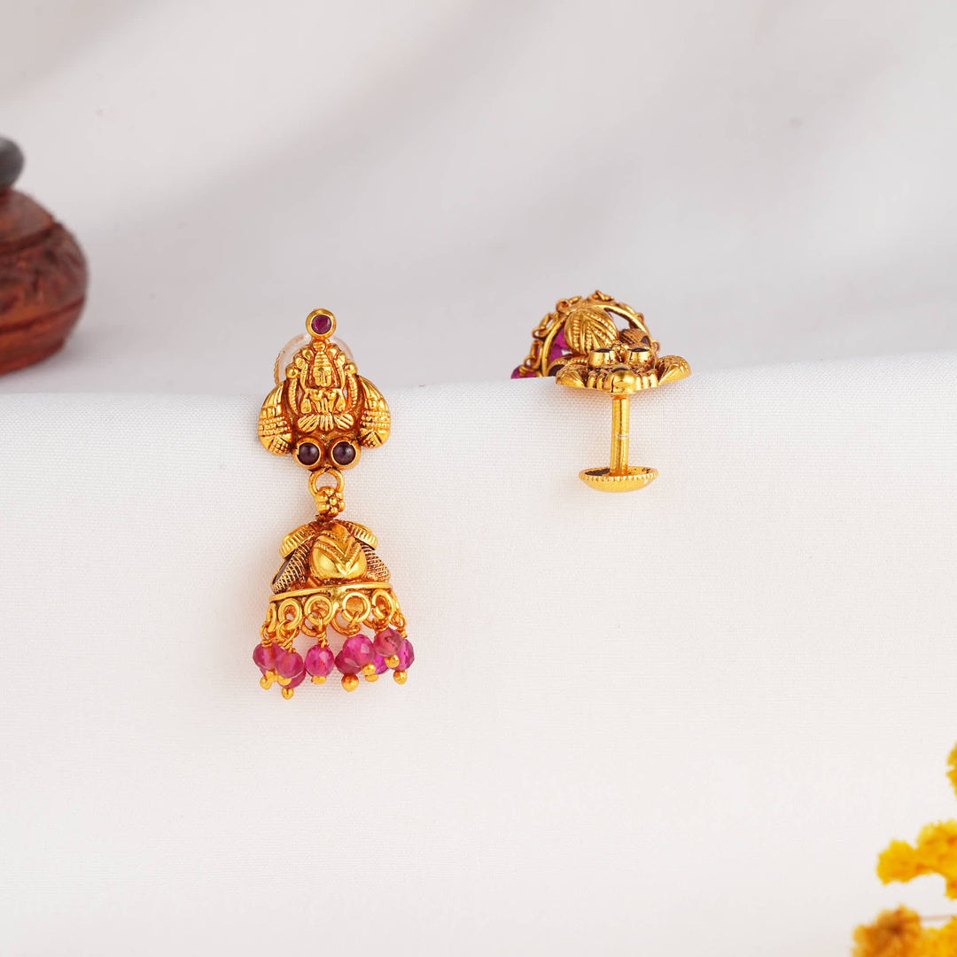 Divine Radiance Nagas Jhumkas