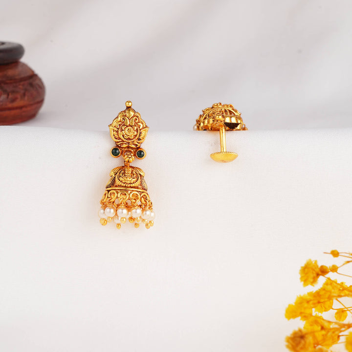 Temple-Worthy Nagas Jhumkas