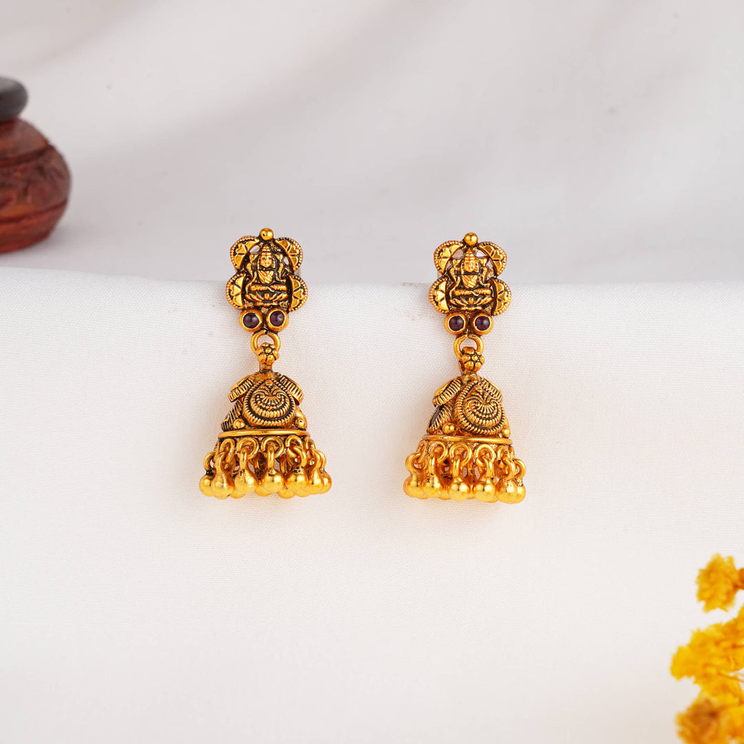 Glowing Swing Nagas Jhumkas