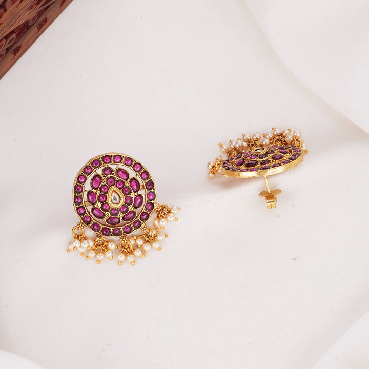 Regal Bloom Stone Studs