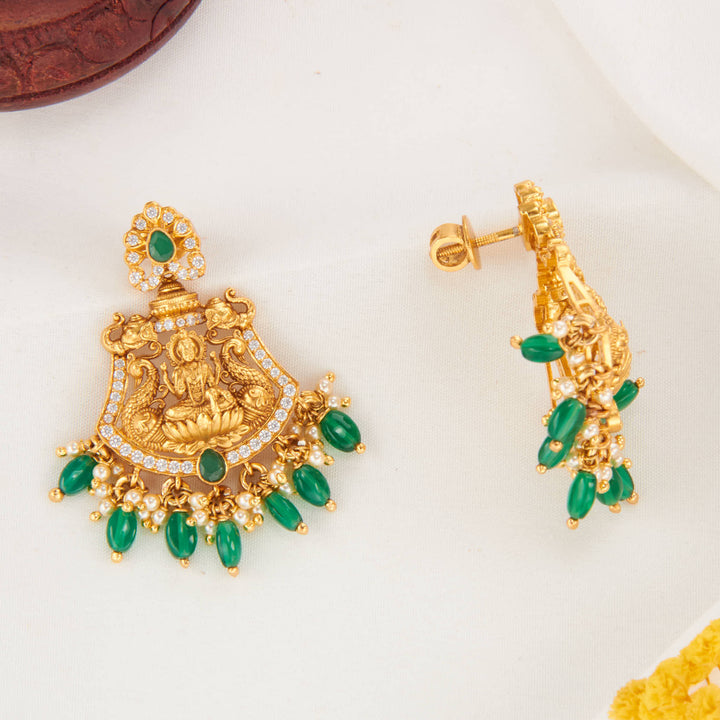 Vershikaa 3D Spl Long Earrings