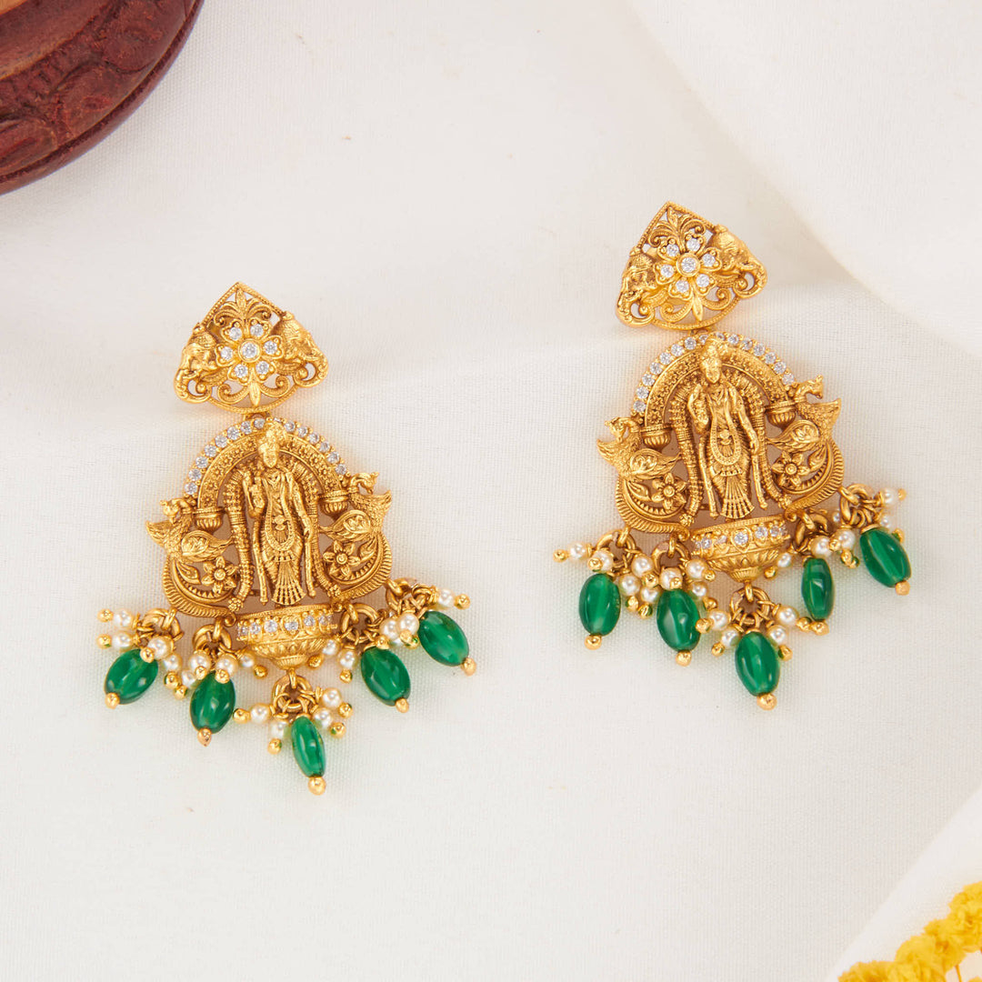Shashini 3D Spl Long Earrings