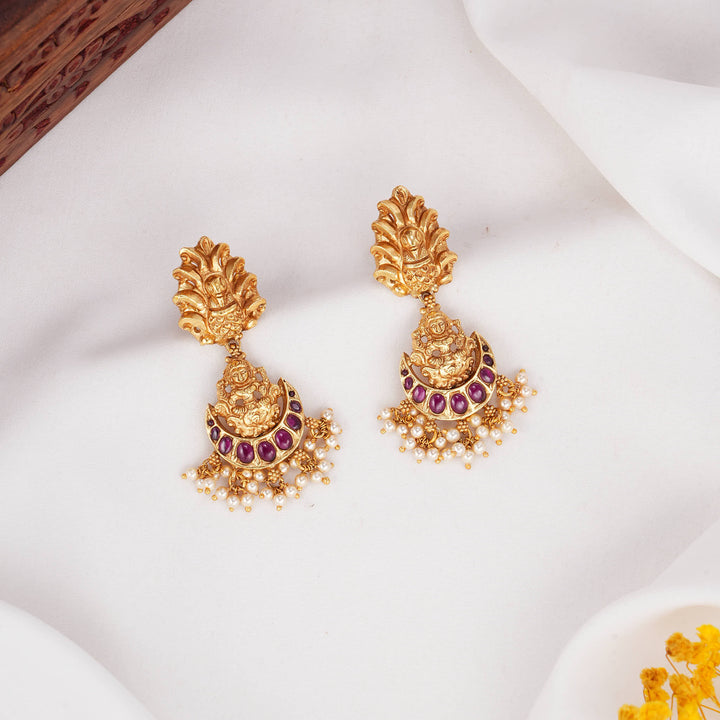 Vershikaa Nagas Long Earrings