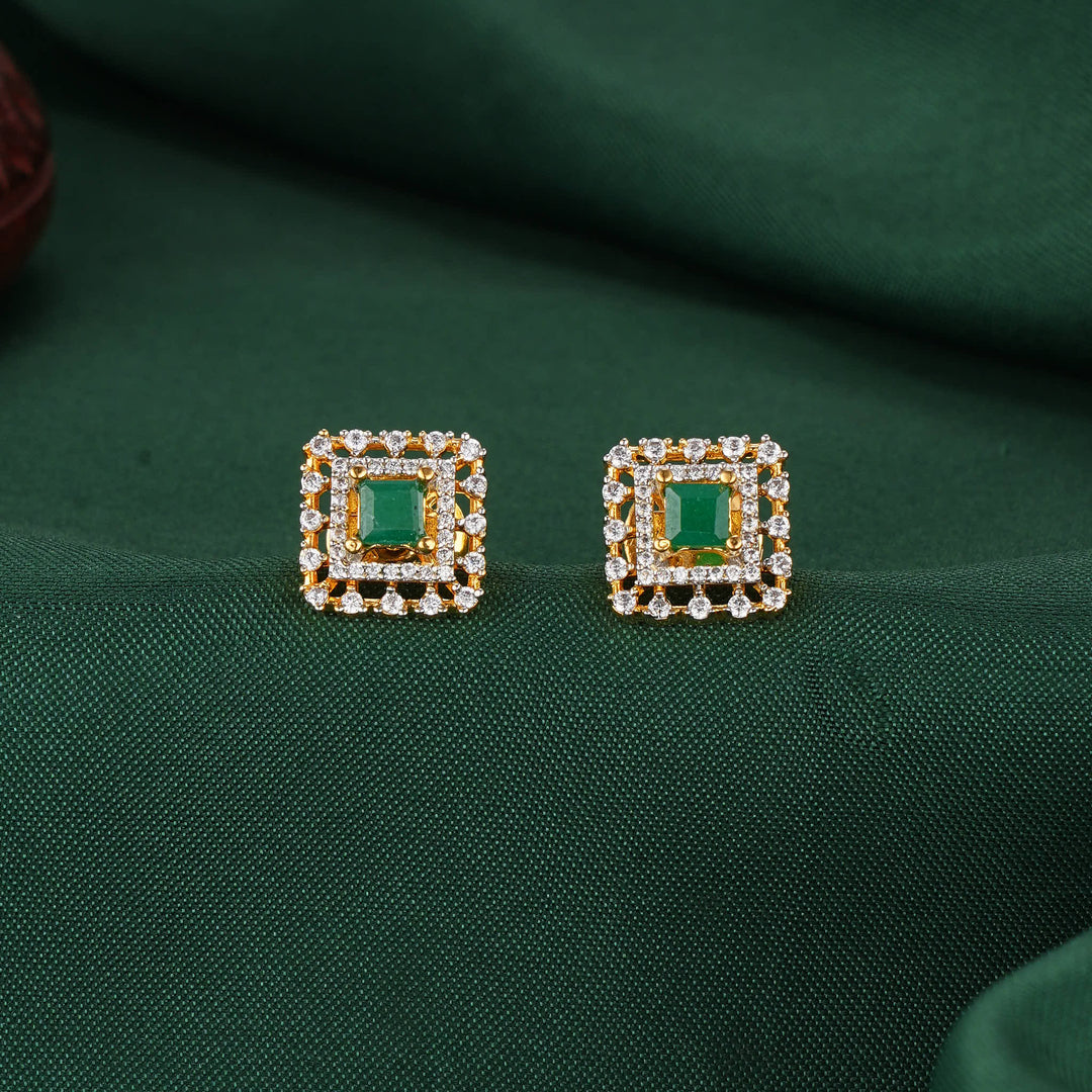 Zanitha Diamond Design Studs