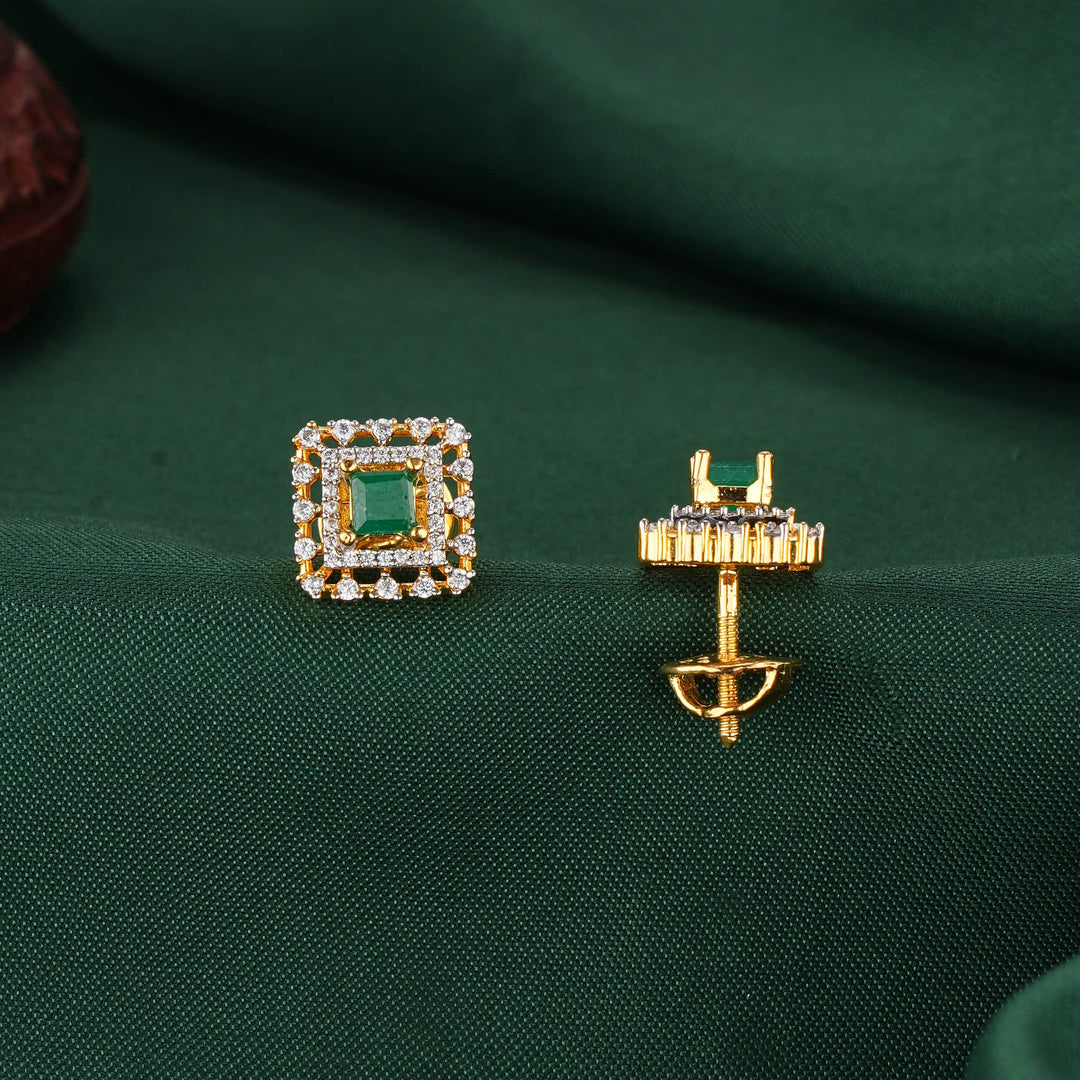Zanitha Diamond Design Studs