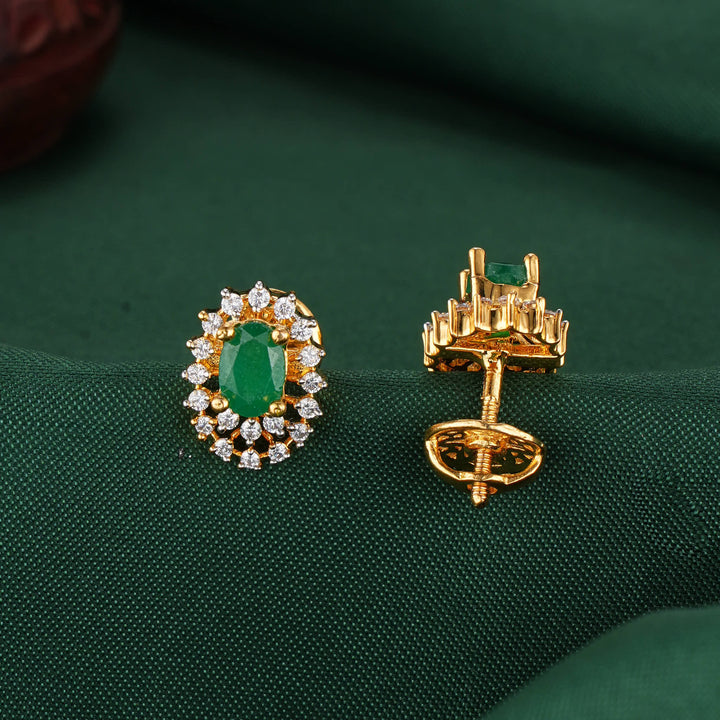 Shivanikaa Diamond Design Studs