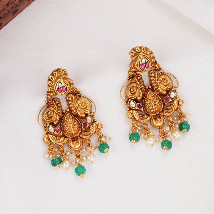Bright with Radiance Nagas Earrings