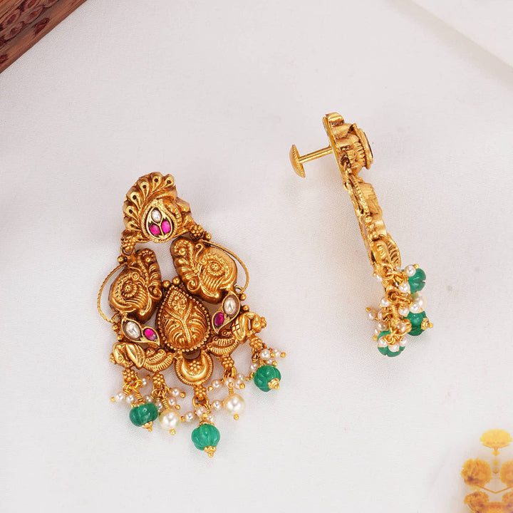 Bright with Radiance Nagas Earrings