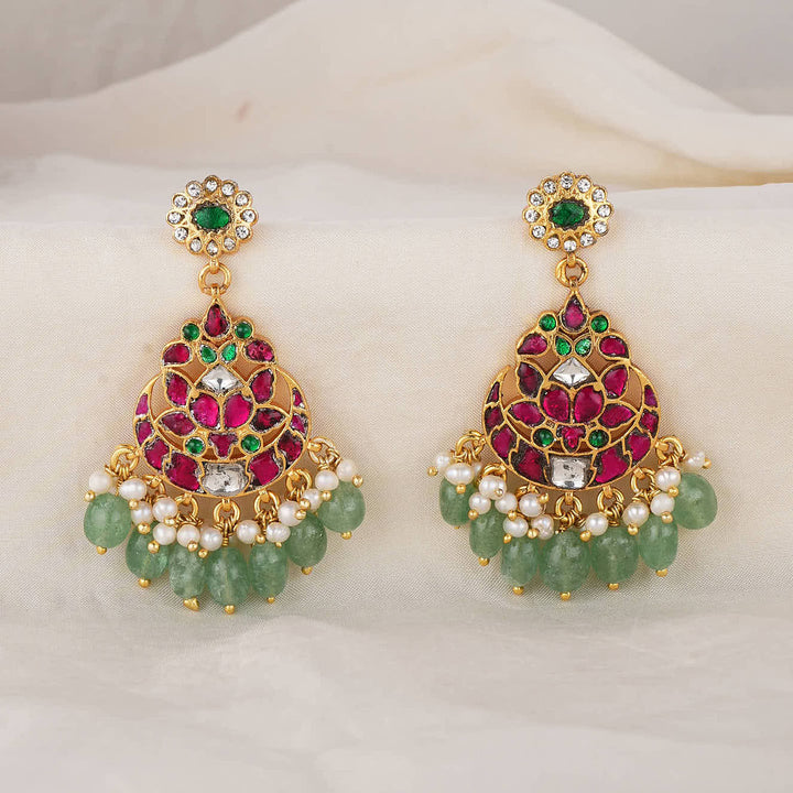Radiant Glow Kundan Earrings