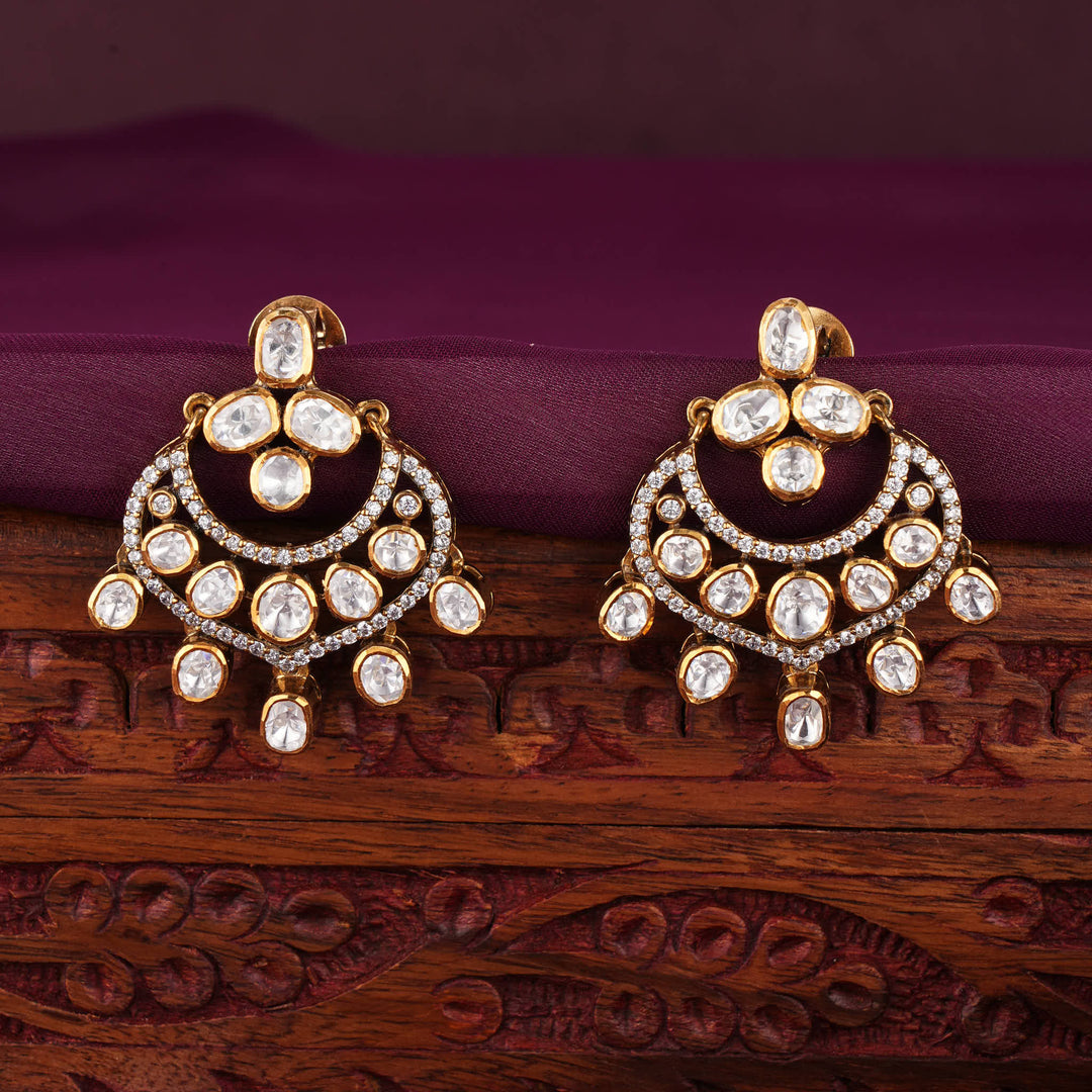 Brilliantly Crafted Moissanite Earrings