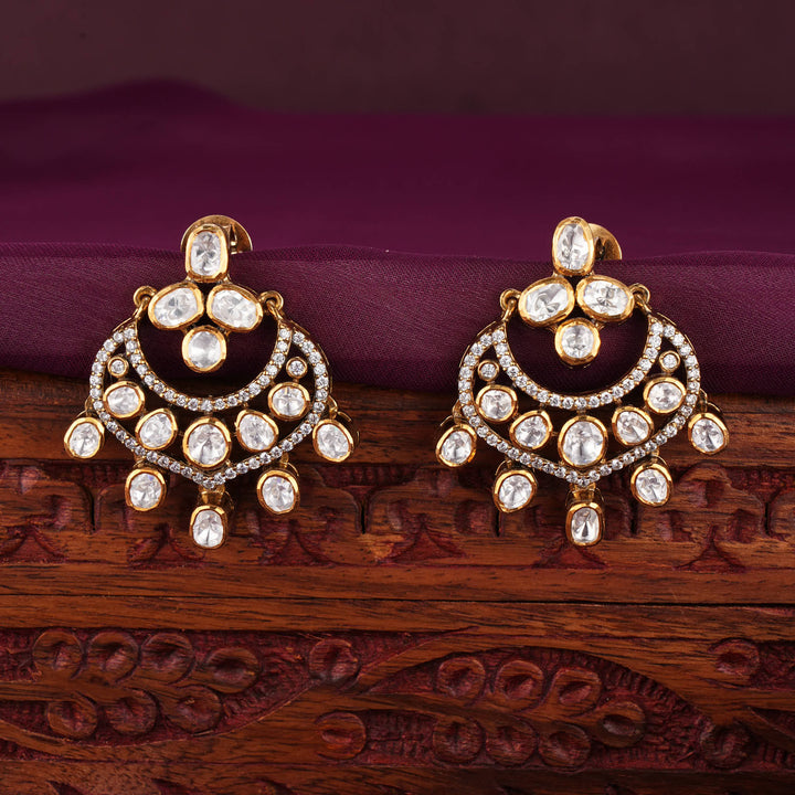 Brilliantly Crafted Moissanite Earrings