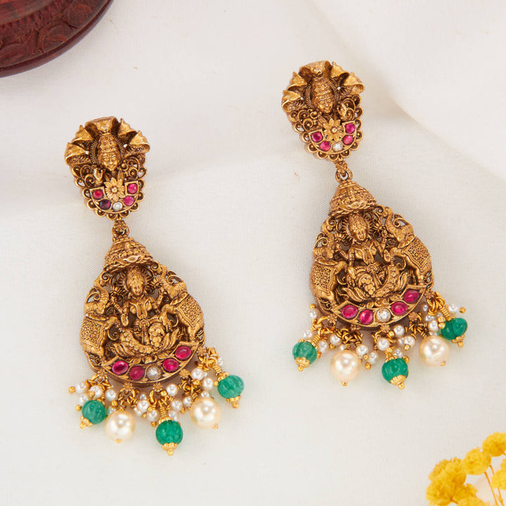 Bindhu 3D Spl Long Earrings