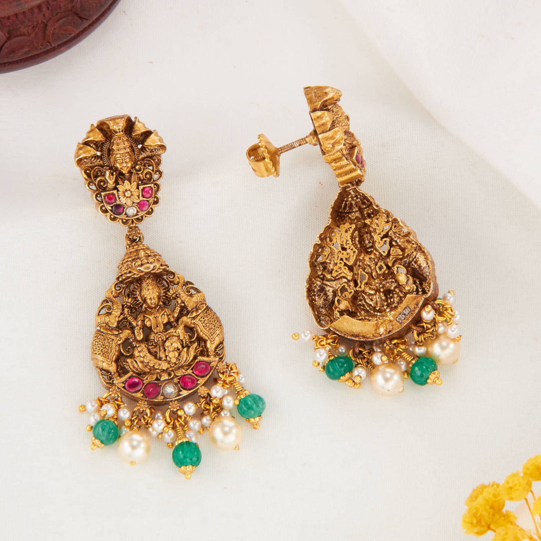 Bindhu 3D Spl Long Earrings