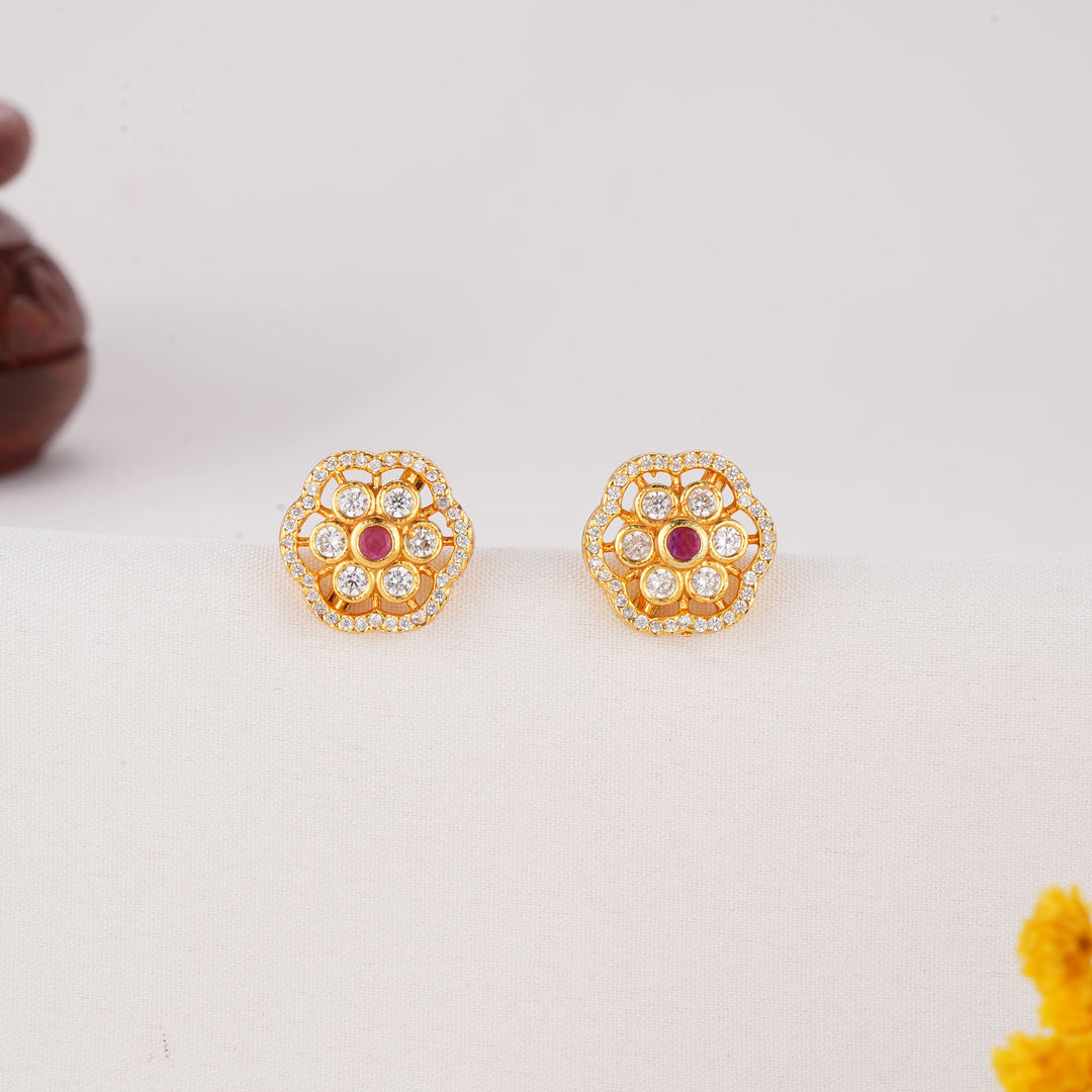 Simple Elegance Stone Studs
