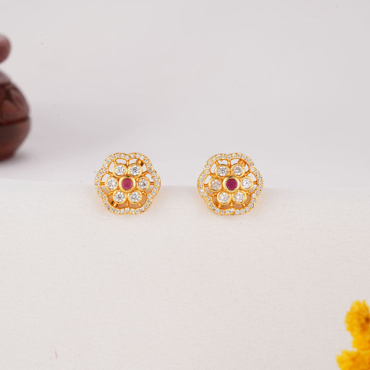 Simple Elegance Stone Studs