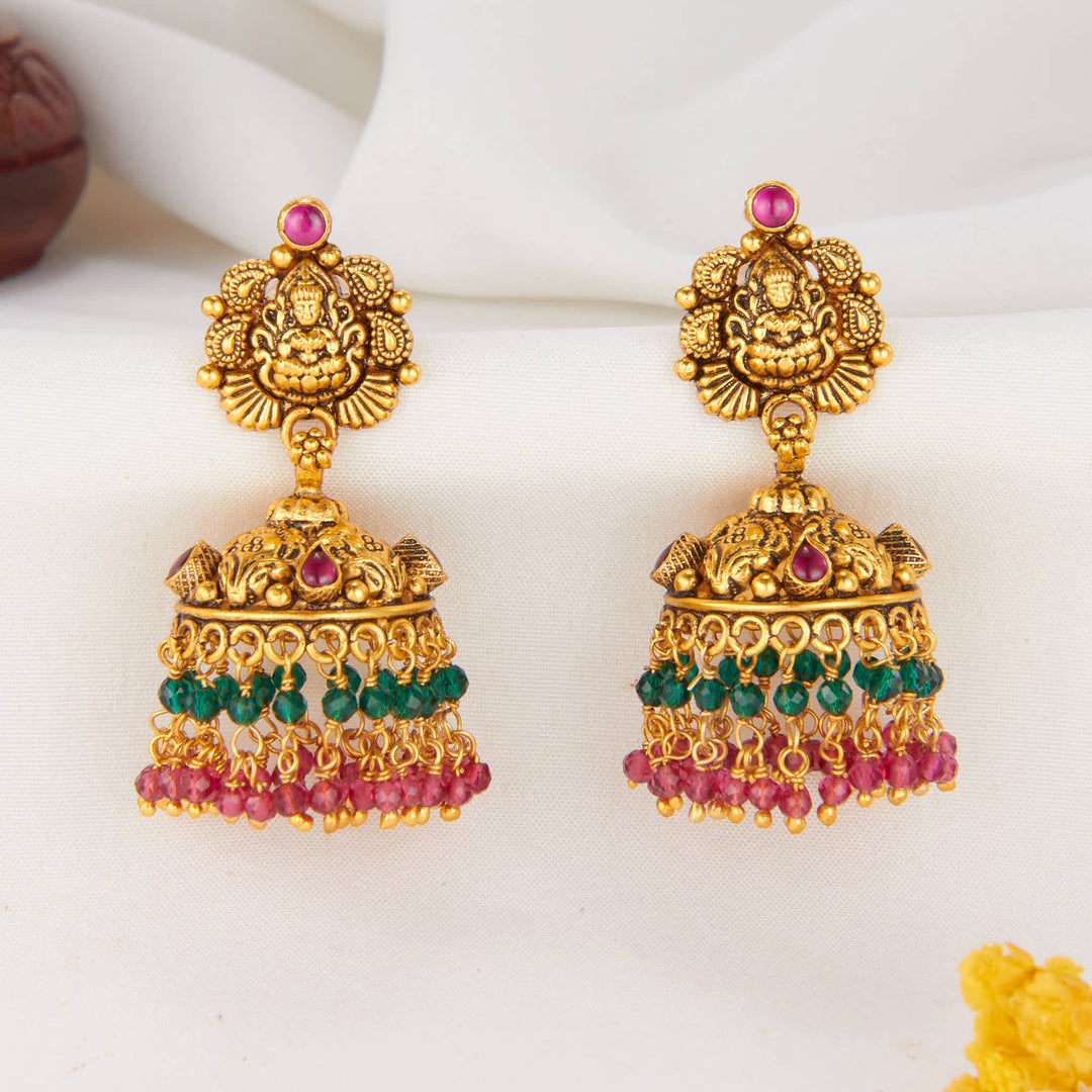Lavish Majesty Nagas Jhumkas