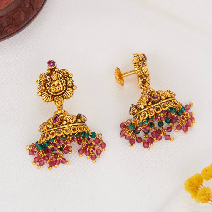 Lavish Majesty Nagas Jhumkas
