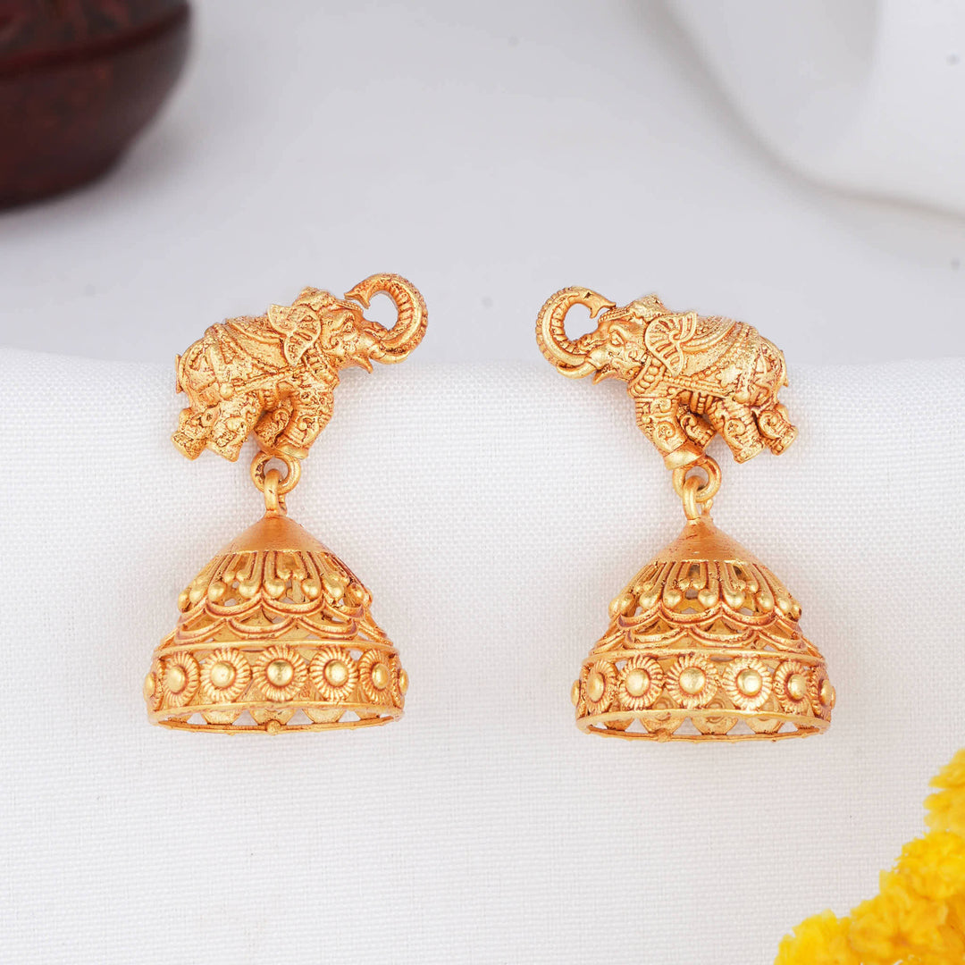 Elegantly Formed 3D SPL Jhumkas