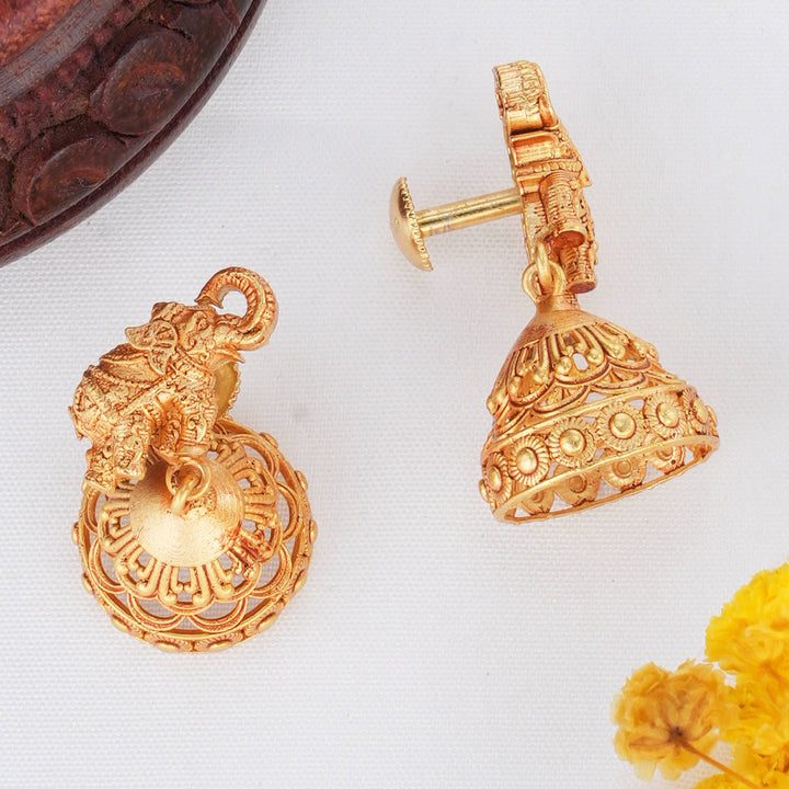 Elegantly Formed 3D SPL Jhumkas