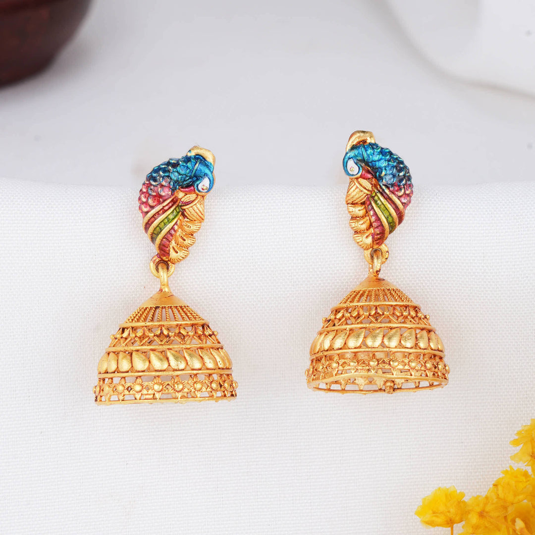Paradise Glow 3D SPL Jhumkas