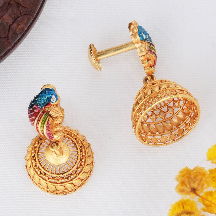 Paradise Glow 3D SPL Jhumkas