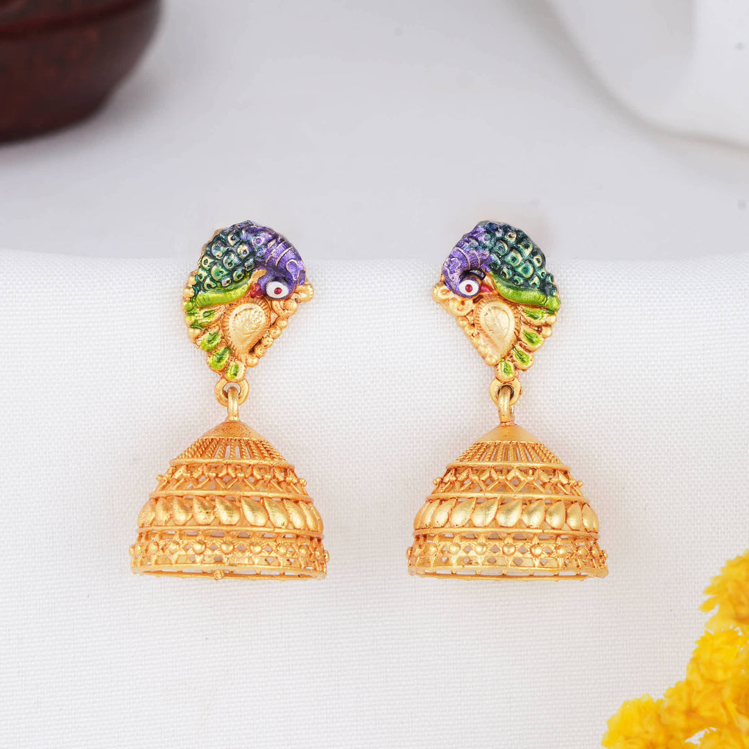 Exemplary 3D SPL Jhumkas