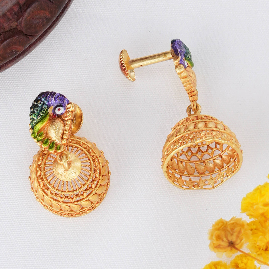 Exemplary 3D SPL Jhumkas