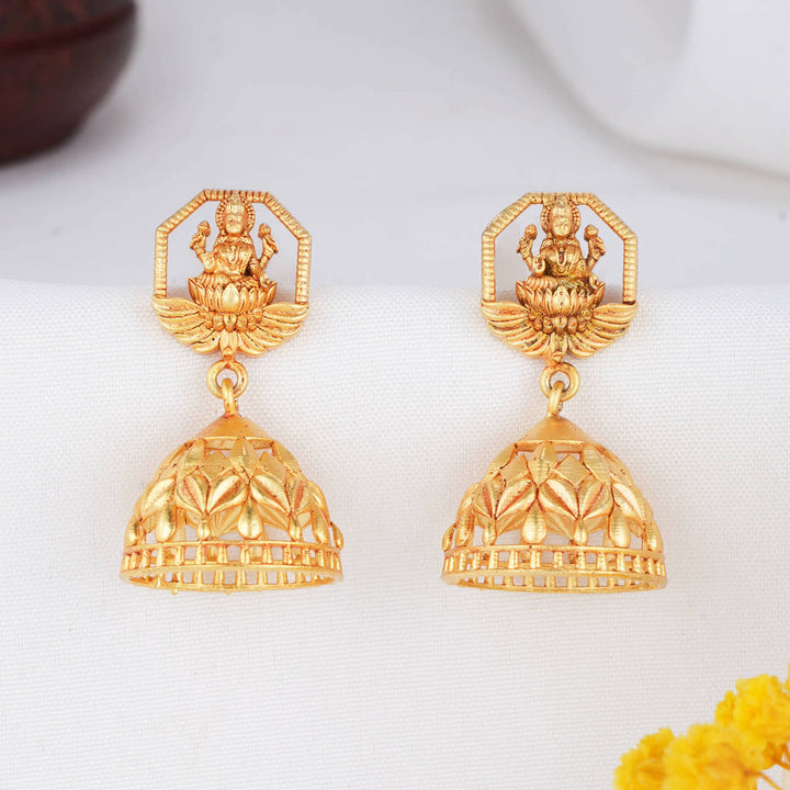 Goddess Blessed 3D SPL Jhumkas