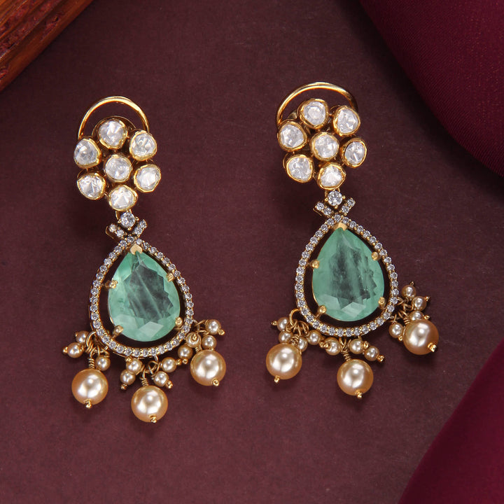 Vividly Luminous Moissanite Earrings