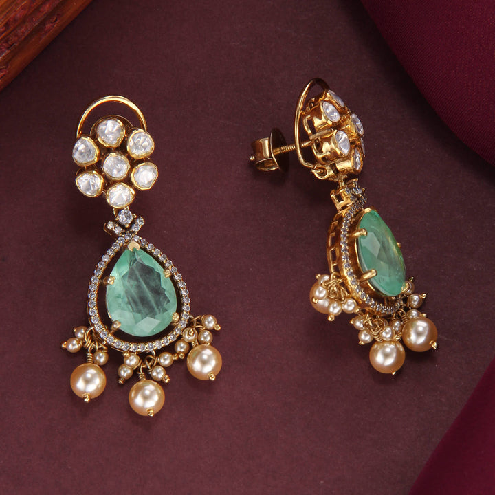Vividly Luminous Moissanite Earrings