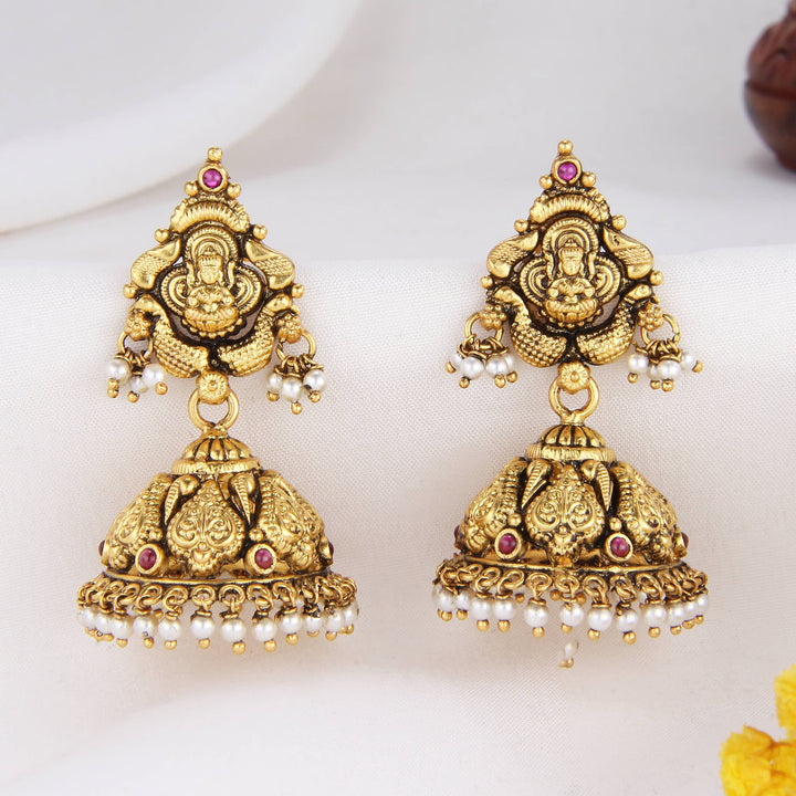 Epitome of Beauty Nagas Jhumkas