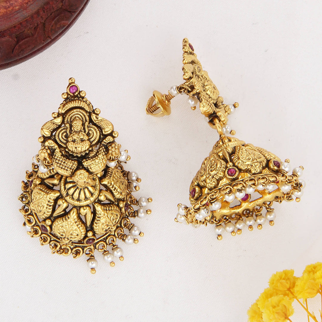 Epitome of Beauty Nagas Jhumkas