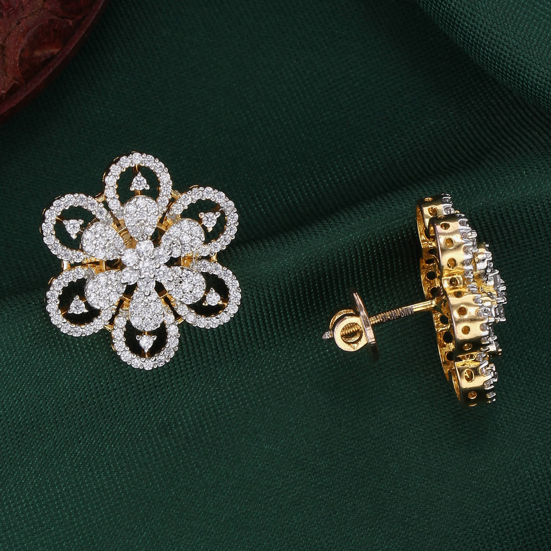 Exuberant Diamond Design Studs
