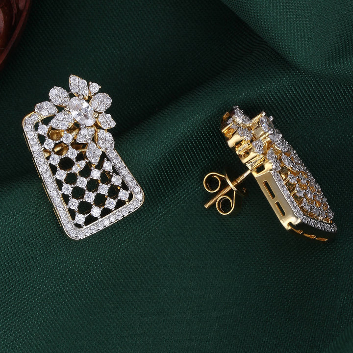 Trendy Charm Diamond Stud