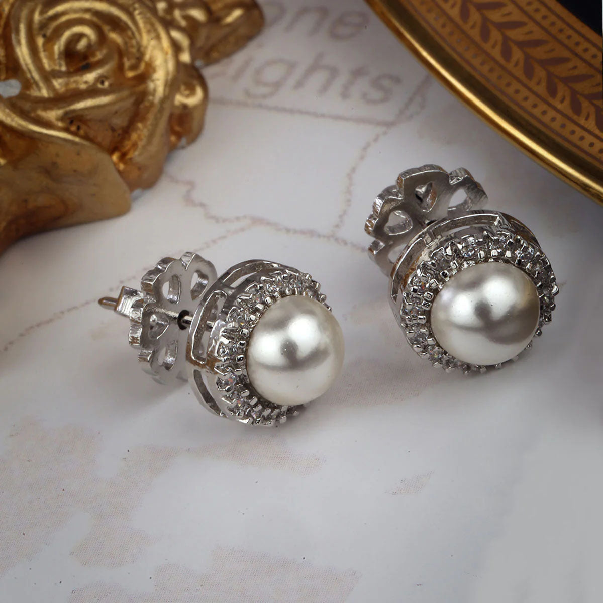 Share more than 186 pearl earrings gold online best
