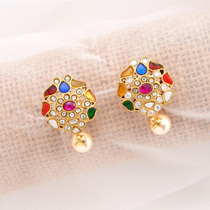 Navarathna Earrings