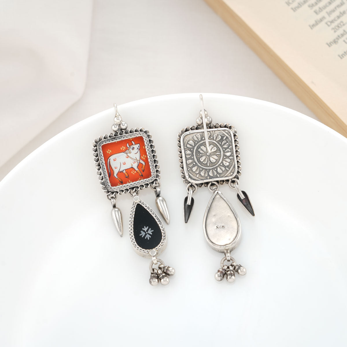 Gold Plated Earrings | Buy Indian Jadau Jewelry Online | Sterling Silver