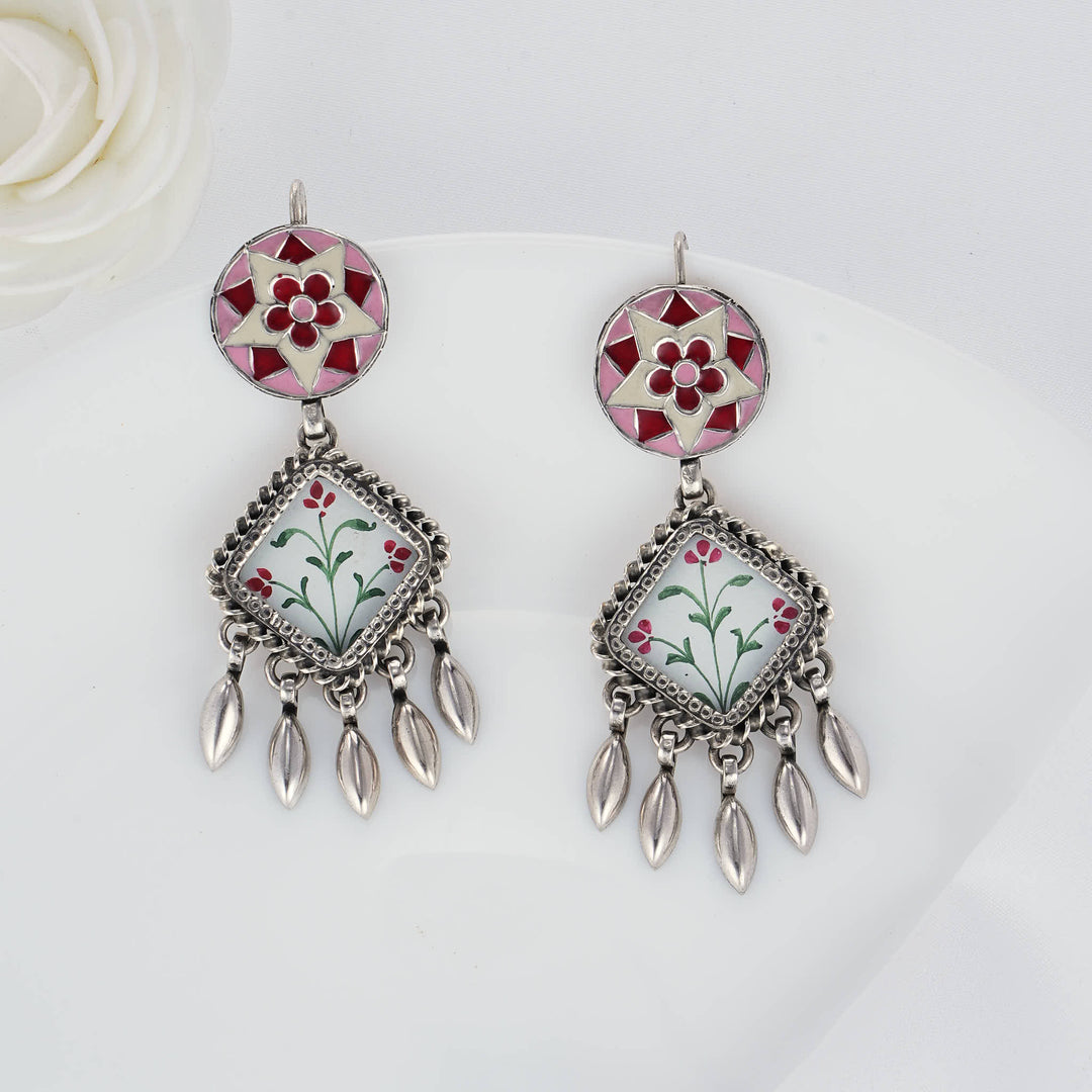 Sylvan Hand painted Earrings