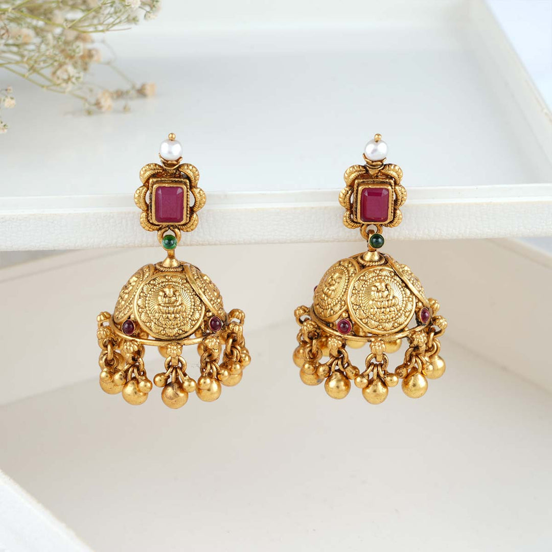 Mandhakini Jhumkas - Main Image