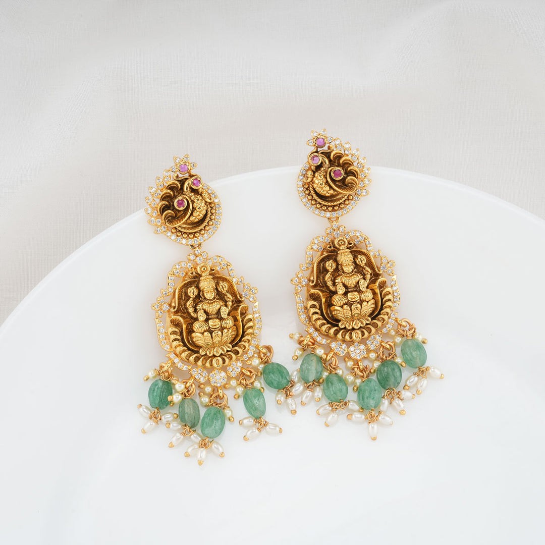 Henna Nagas Nakshi Earrings