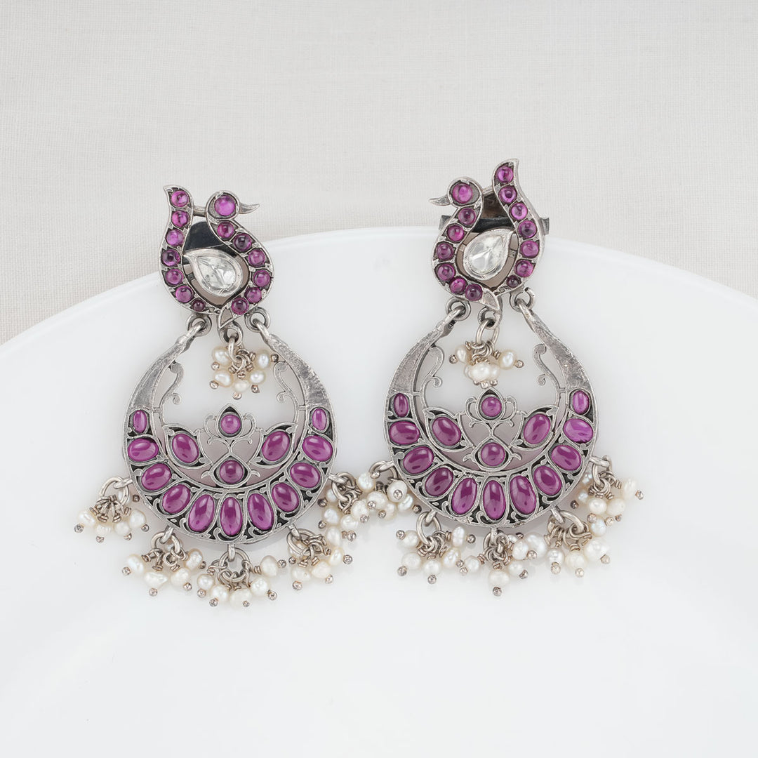 Zara Oxidised  Earrings