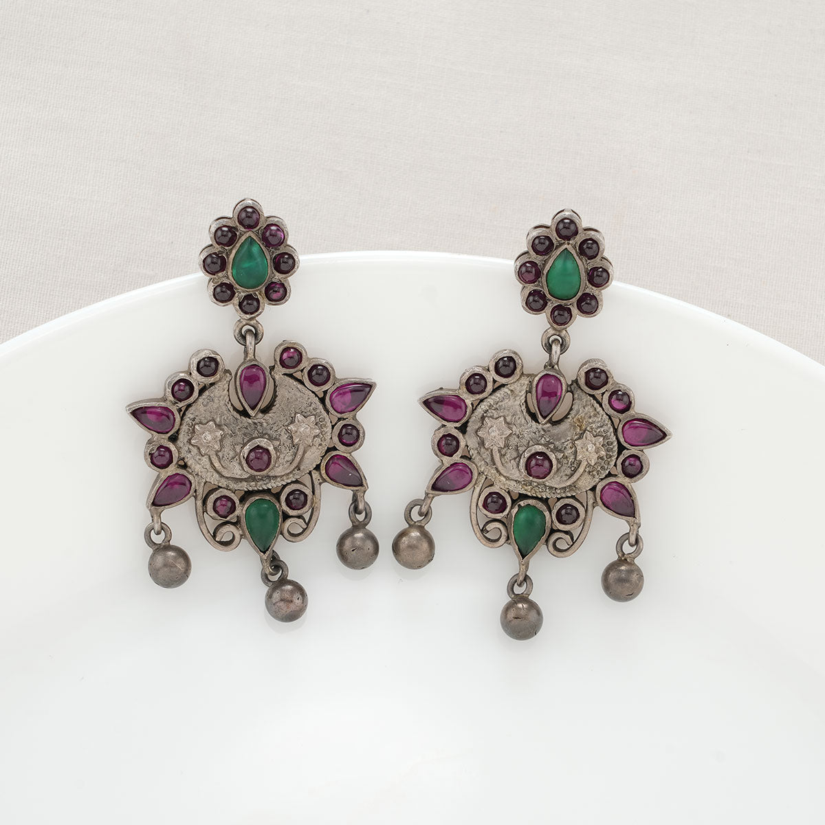 Buy Shaya 925 Silver Oxidized Captivation Dangler Earrings Online At Best  Price @ Tata CLiQ
