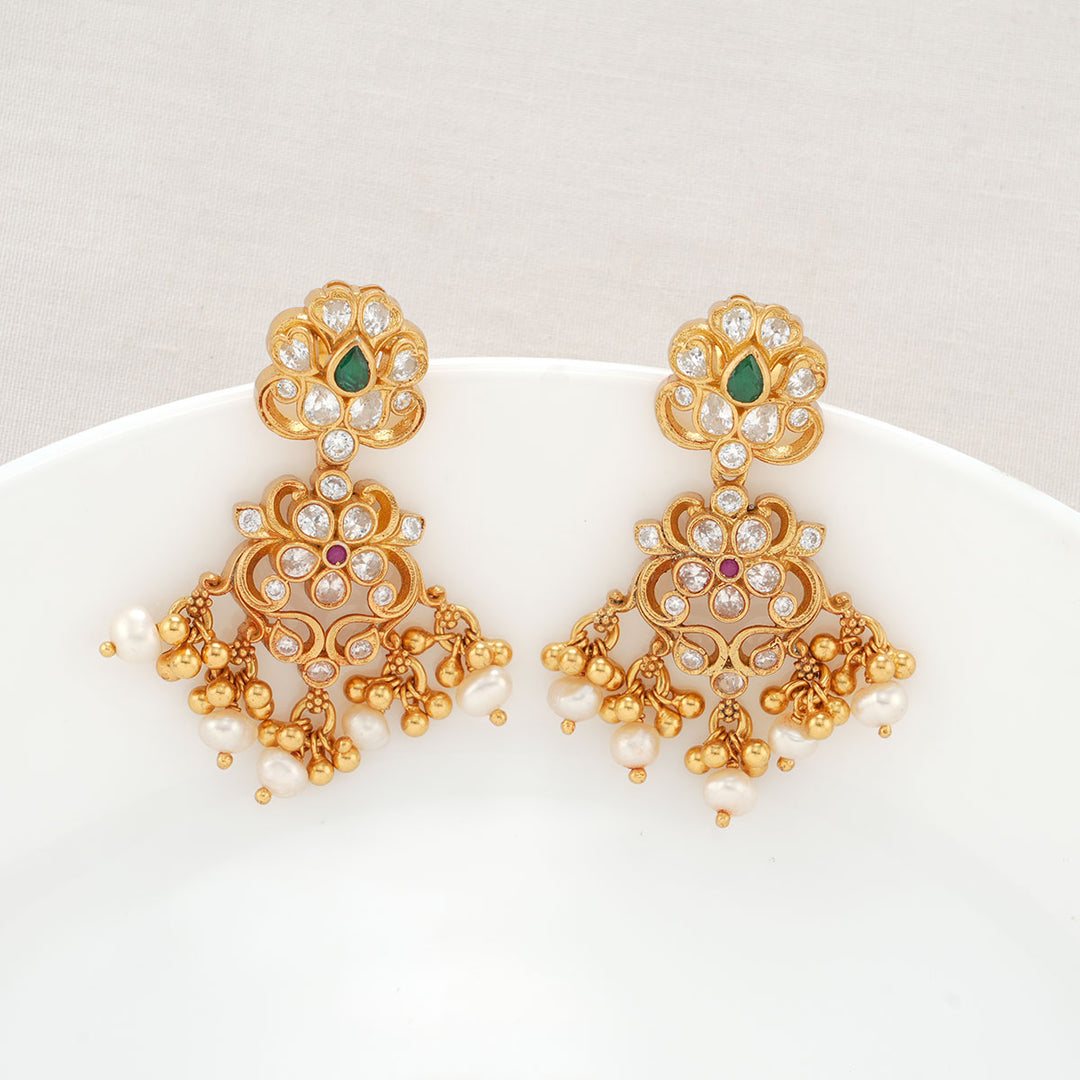 Aadhika Stone Earrings