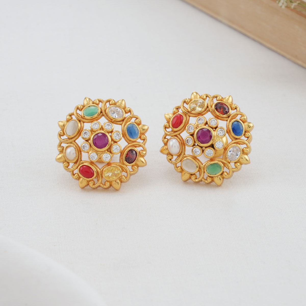 Birthstone Stud Earrings (silver or gold-filled) – LE Jewelry Designs