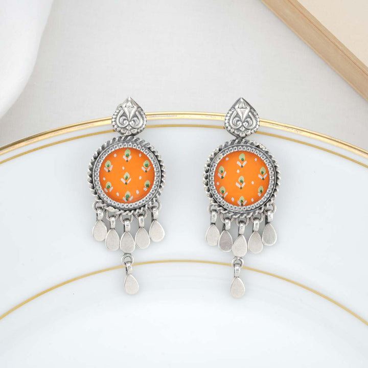 Muhali Pichwai Earrings