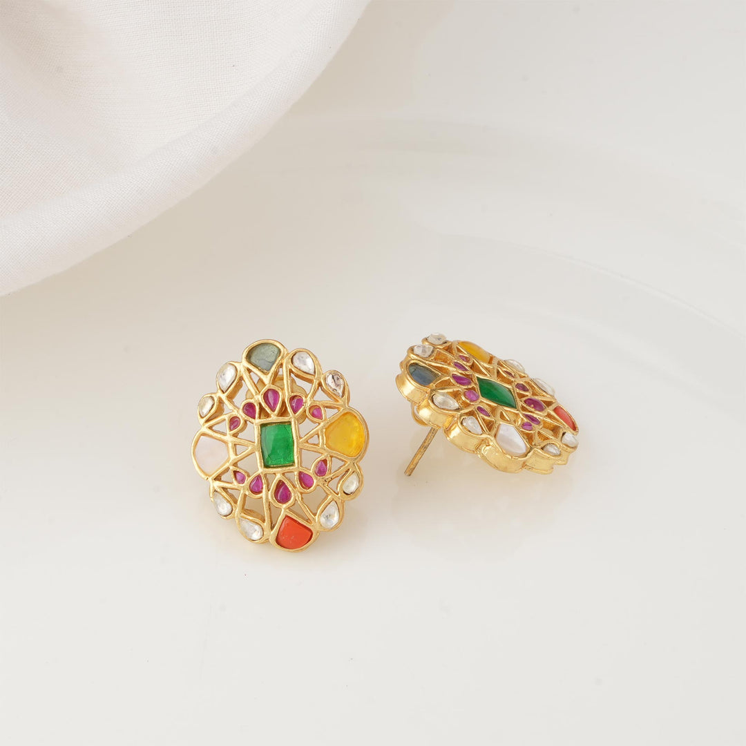 Maysa Kundan Studs
