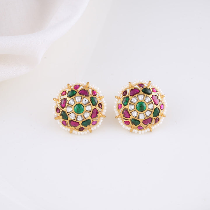 Haarth Kundan Studs