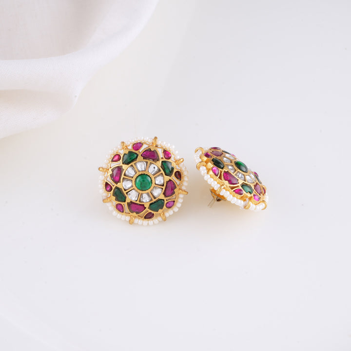 Haarth Kundan Studs